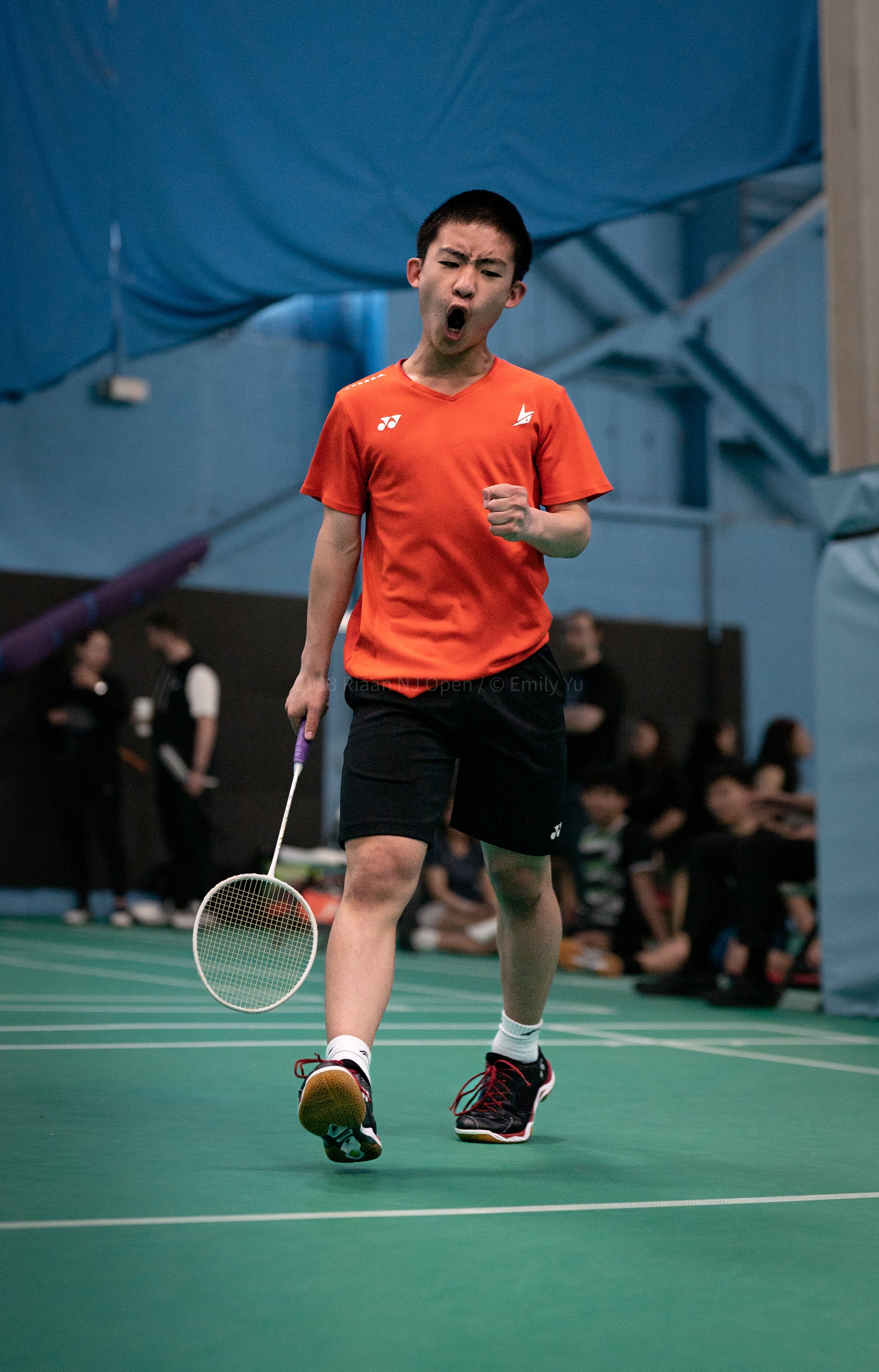 Player action shot