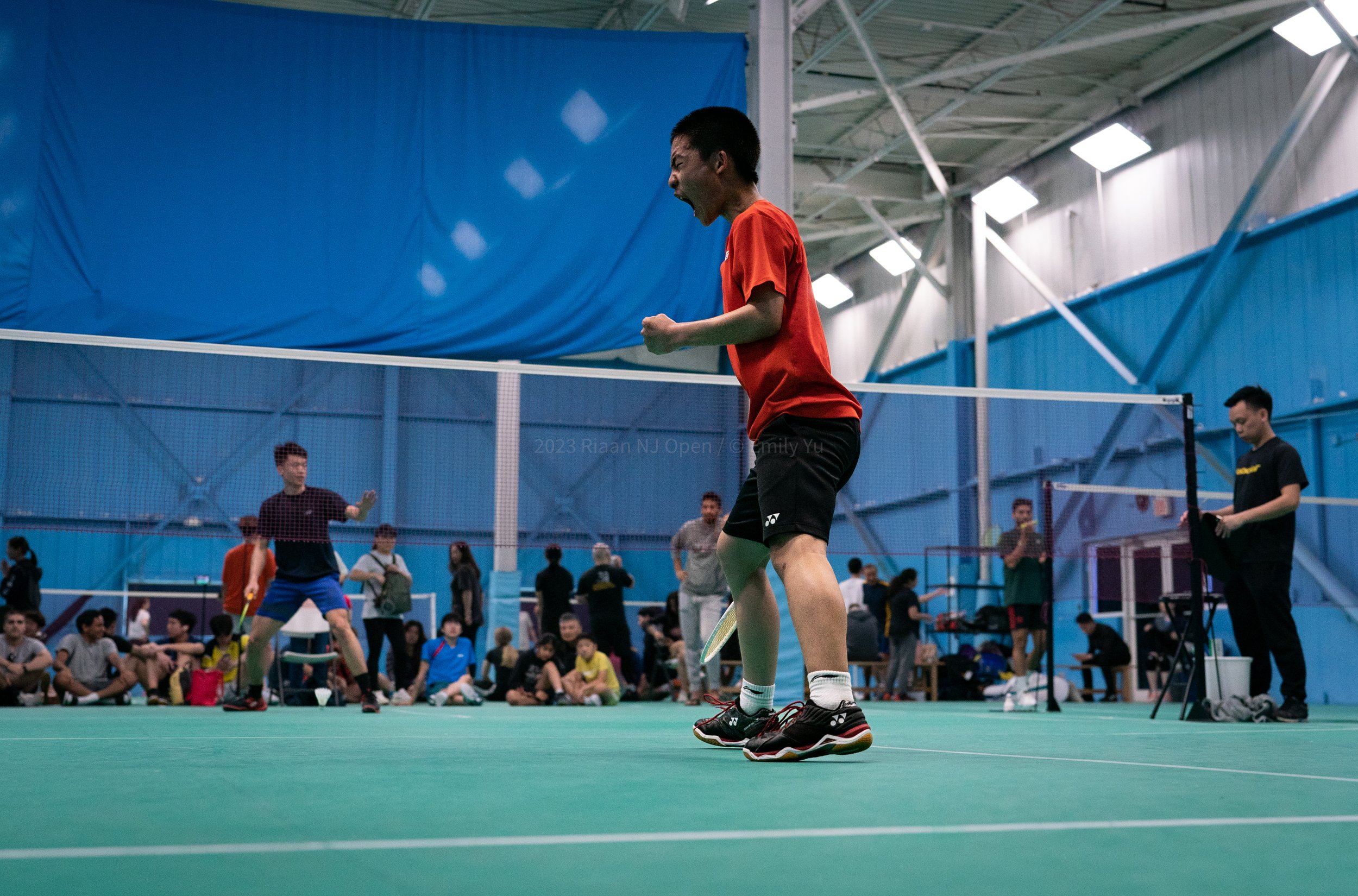 Tournament doubles match